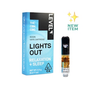 Lights Out Rosin Cartridge [0.5 g]