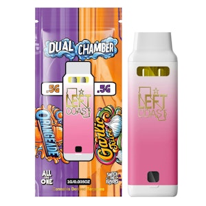 LEFT COAST - LEFT COAST EXTRACTS | Orangeade/Garlic Juice | AIO Vape 1G Dual Chamber