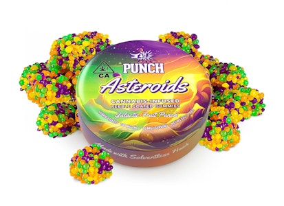 Punch Edibles & Extracts - Galactic Fruit Punch Asteroids (100mg)
