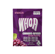 WHOA Grape CBN CBD THC Gummy - Bite, Relax (1:1:1 50mg:50mg:50mg)