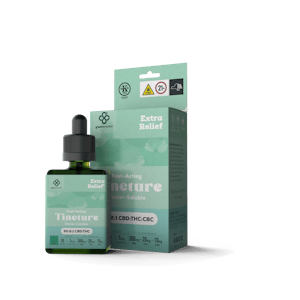 Green Revolution - Extra Relief - 30:2:1 CBD:THC:CBC Water-Soluble Tincture
