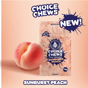 CHOICE - Choice Gummies - Sunburst Peach (Hybrid) - 200mg