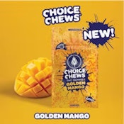 Choice Chews | Golden Mango (S) Gummies 100mg 20pk