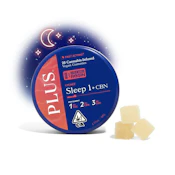 Plus - Lychee Sleep - Rosin Gummies - 1:2:3 THC:CBN:CBD