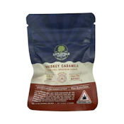 Single Wrapped Whiskey Caramel 10mg | Full Spectrum | Littlefield Confections