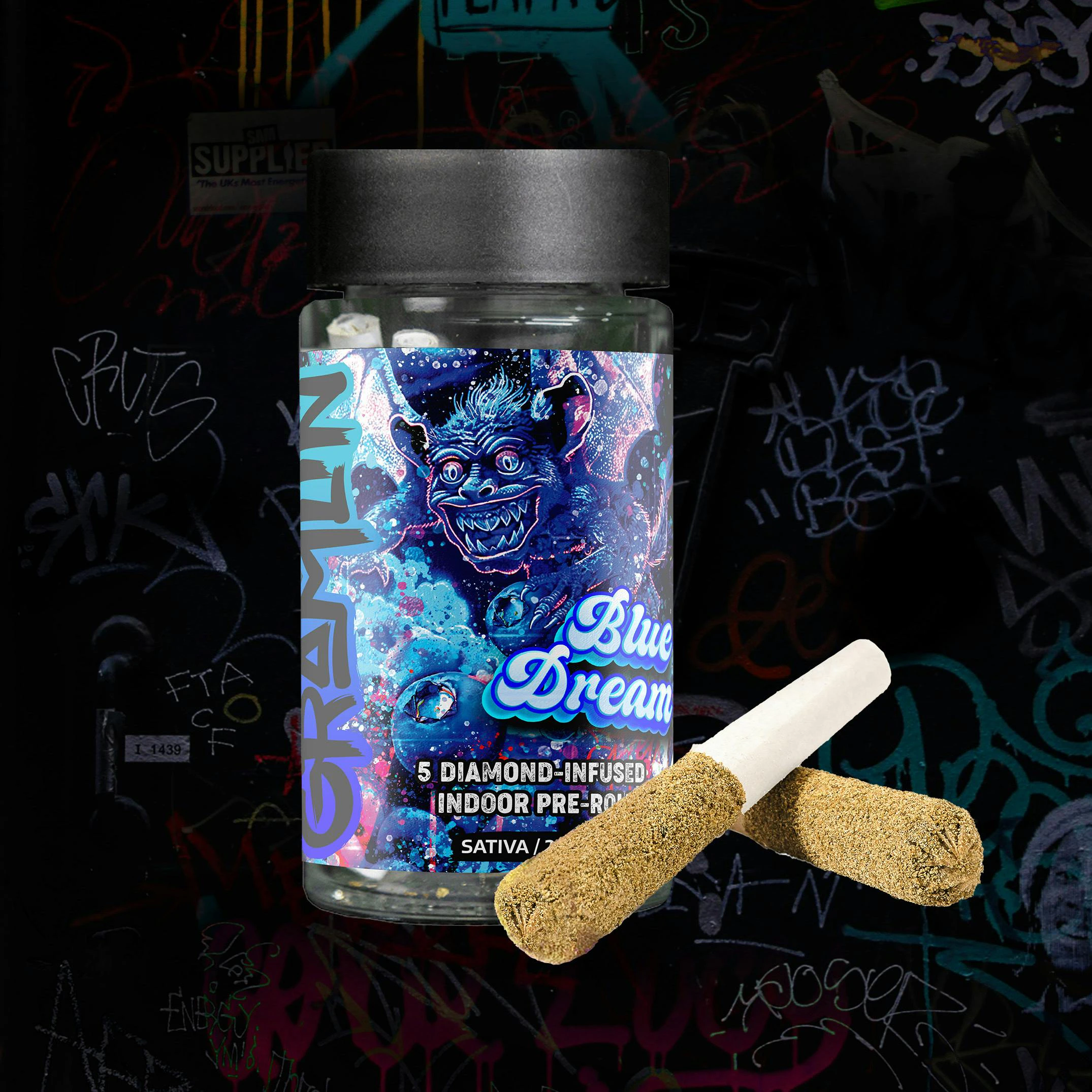 Gramlin - Gramlin | Blue Dream | Infused Pre-Roll 5pk | Blue Dream | 3.5 Main Image