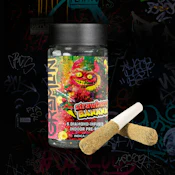 Gramlin - Strawberry Banana - Infused Preroll 5pk - 2.5G
