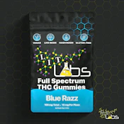 Lit Labs | 10pk Full Spectrum Gummies | Blue Razz | 100mg
