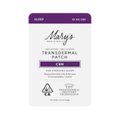 Sleep (CBN) Transdermal Patch (CA) Mary's Medicinal