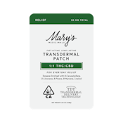 Mary's Relief (1:1) Transdermal Patch (CA)
