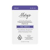 MARY'S MEDICINAL - INDICA PATCH 20MG THC