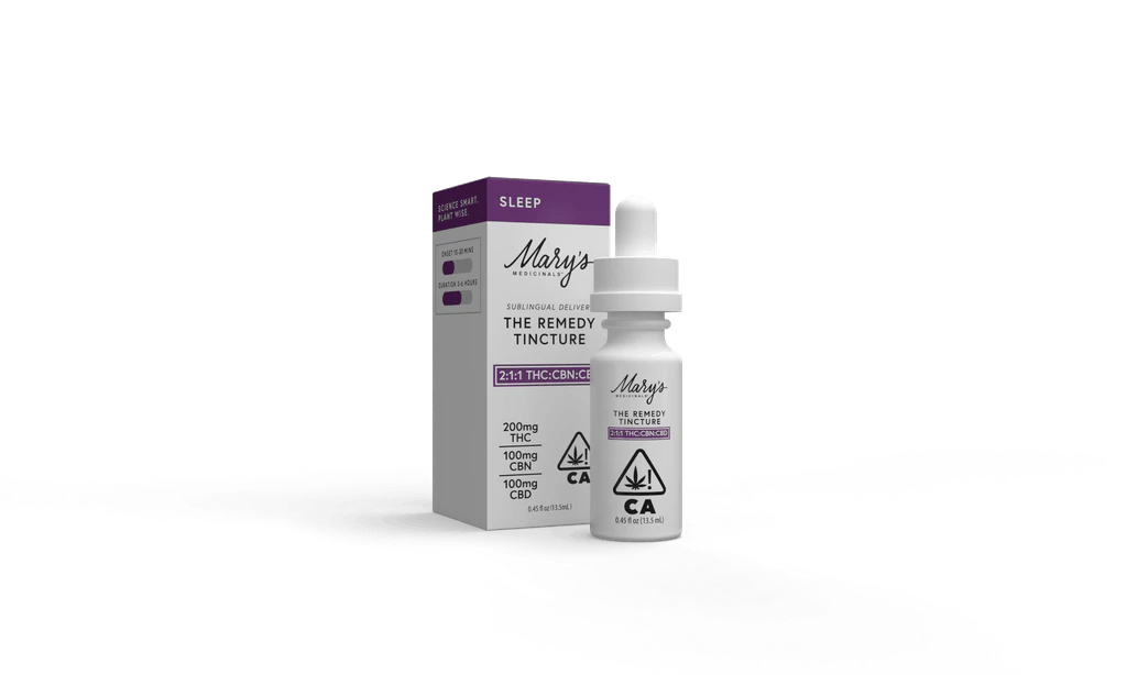 Mary's Medicinals™ - Marys Medicinal - Tincture  - The Remedy Sleep - CBN:CBD:THC - 2:1:1 Main Image