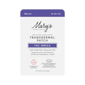 Mary's Medicinals - Relax (THC Indica) Transdermal Patch 10 Pack