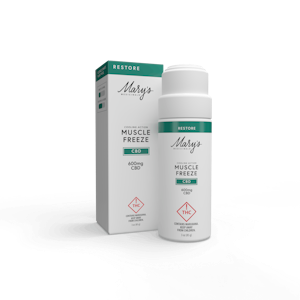 MARY'S MEDICINALS - MARYS MEDICINALS | MUSCLE FREEZE RESTORE | TOPICAL | 3OZ