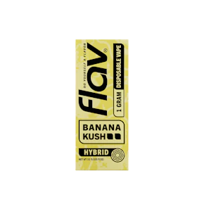 Flav - Distillate Disposable - 1.0g - Banana Kush - Hybrid