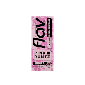 Flav - Distillate Disposable - 1.0g - Pink Runtz - Indica