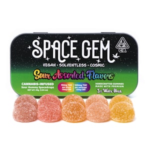 Space Gem - SpaceDrops Sour Assorted 100mg