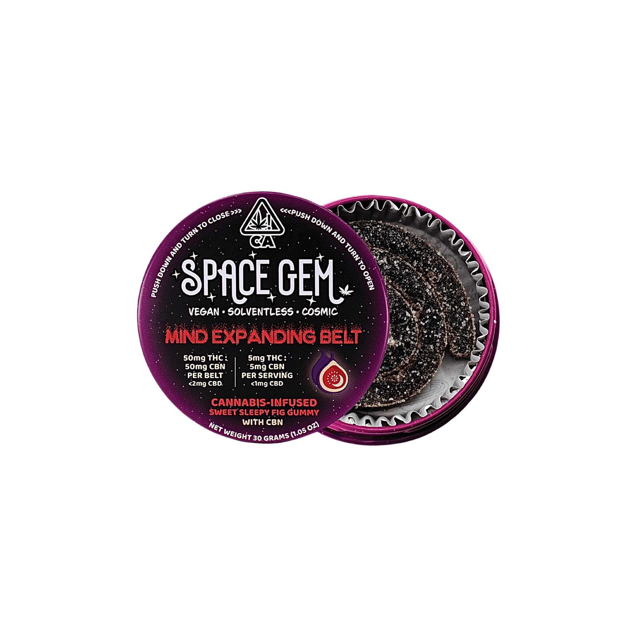 Space Gem - SPACE GEM | Sleepy Fig CBN Mind Expanding Belt (50mg CBN/50mg THC) Main Image
