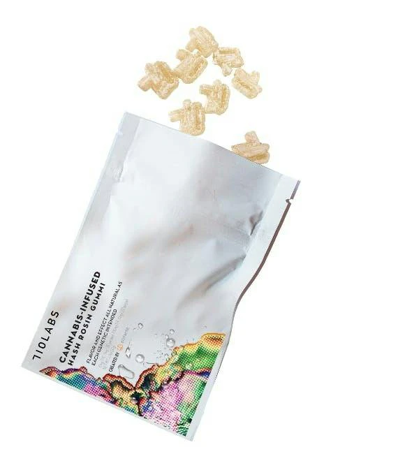 710 Labs - 710 Labs RainbowZ Hash Rosin Gummies 100mg Main Image