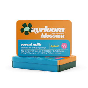 AYRLOOM - Ayrloom - Cereal Milk - .6g 5pk - Infused Joints - 35% THC - Pre-Rolls