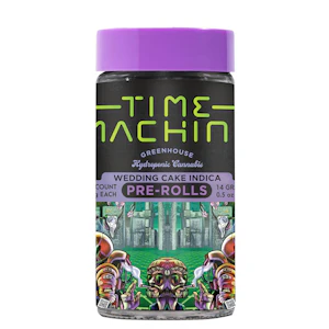 Time Machine - 28pk (0.5g Each) Time Machine Pre-Rolls - Wedding Cake 21%