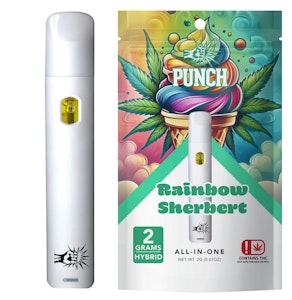 Punch Edibles & Extracts - Rainbow Sherbert Distillate AIO (2g)