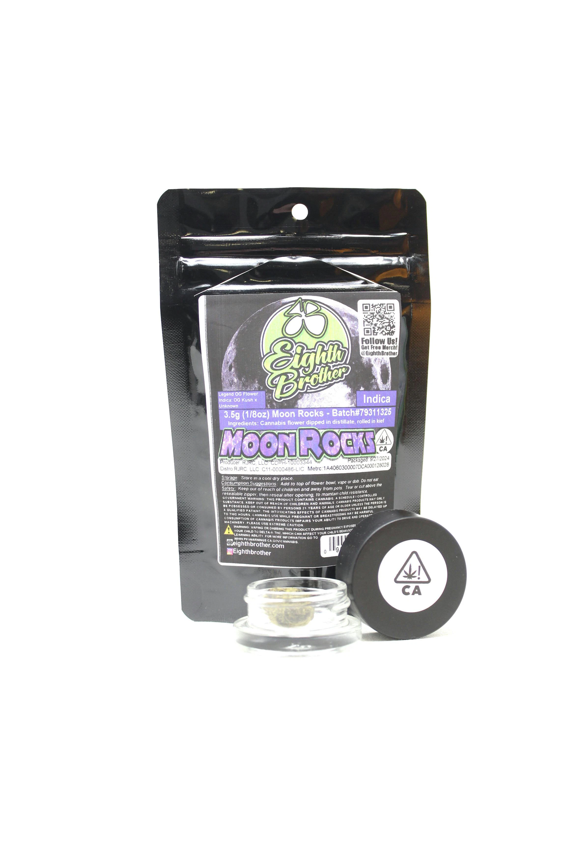 Eighth Brother - 3.5g Eighth Brother MoonRocks - Legend OG 54% Main Image