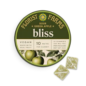 FFarms Sour Green Apple Gummy, 10mg, 10ct. | E9