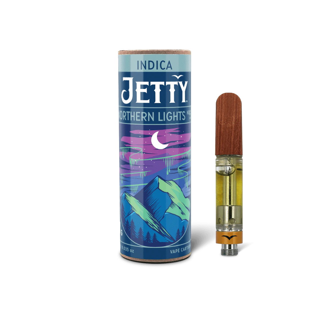 Jetty Extracts - Jetty | Northern Lights #5 | Vape Cart High THC 1g (I) Main Image