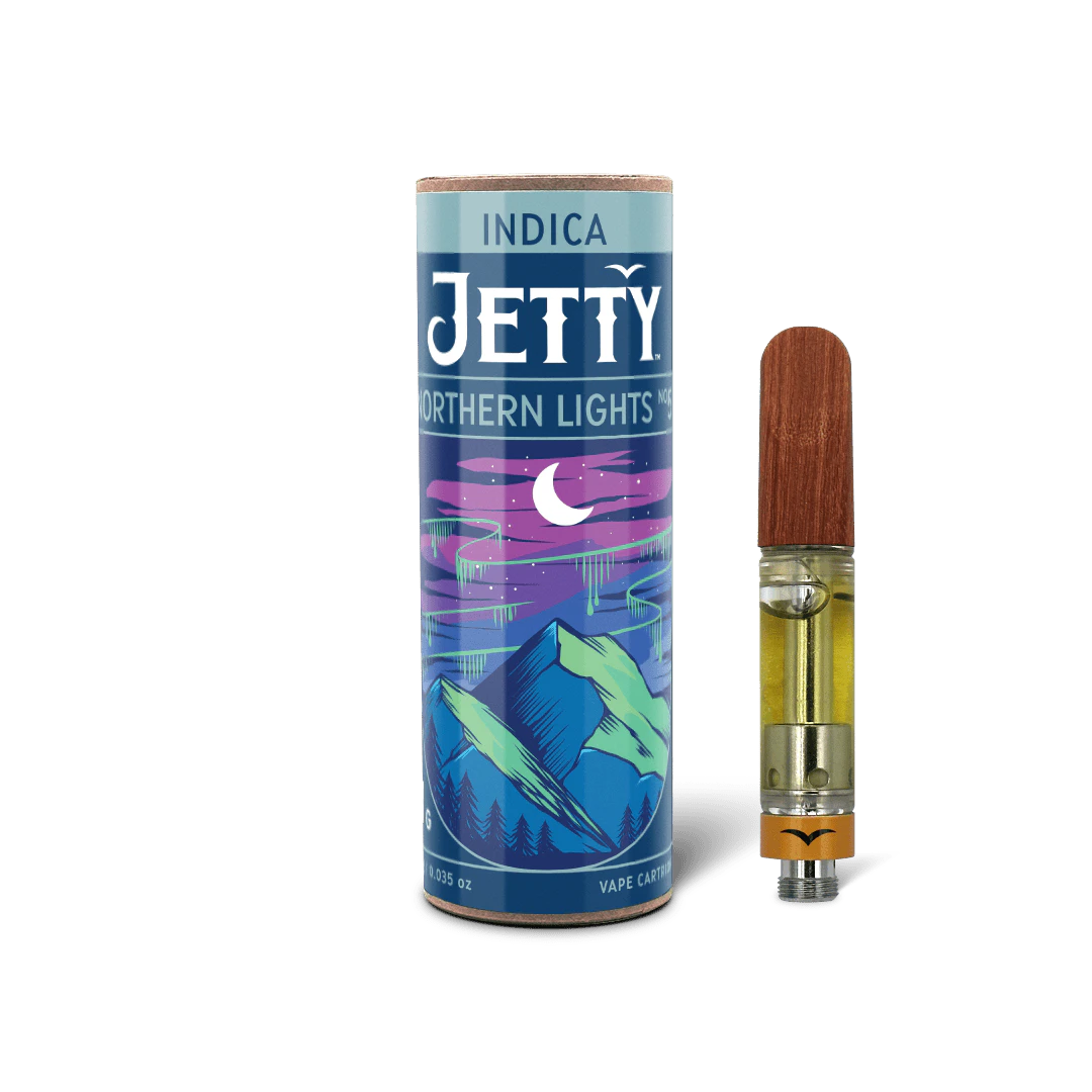 Jetty Extracts - Northern Lights #5 | High THC | Vape Cartridge Main Image