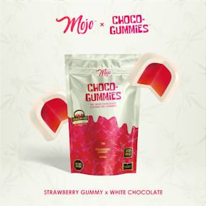 Choice - Mojo - CHOCO-Gummies - White Chocolate Strawberry - 200mg