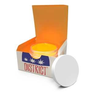 District Cannabis - Wax - 1g Crumble Beach Cake - Indica 