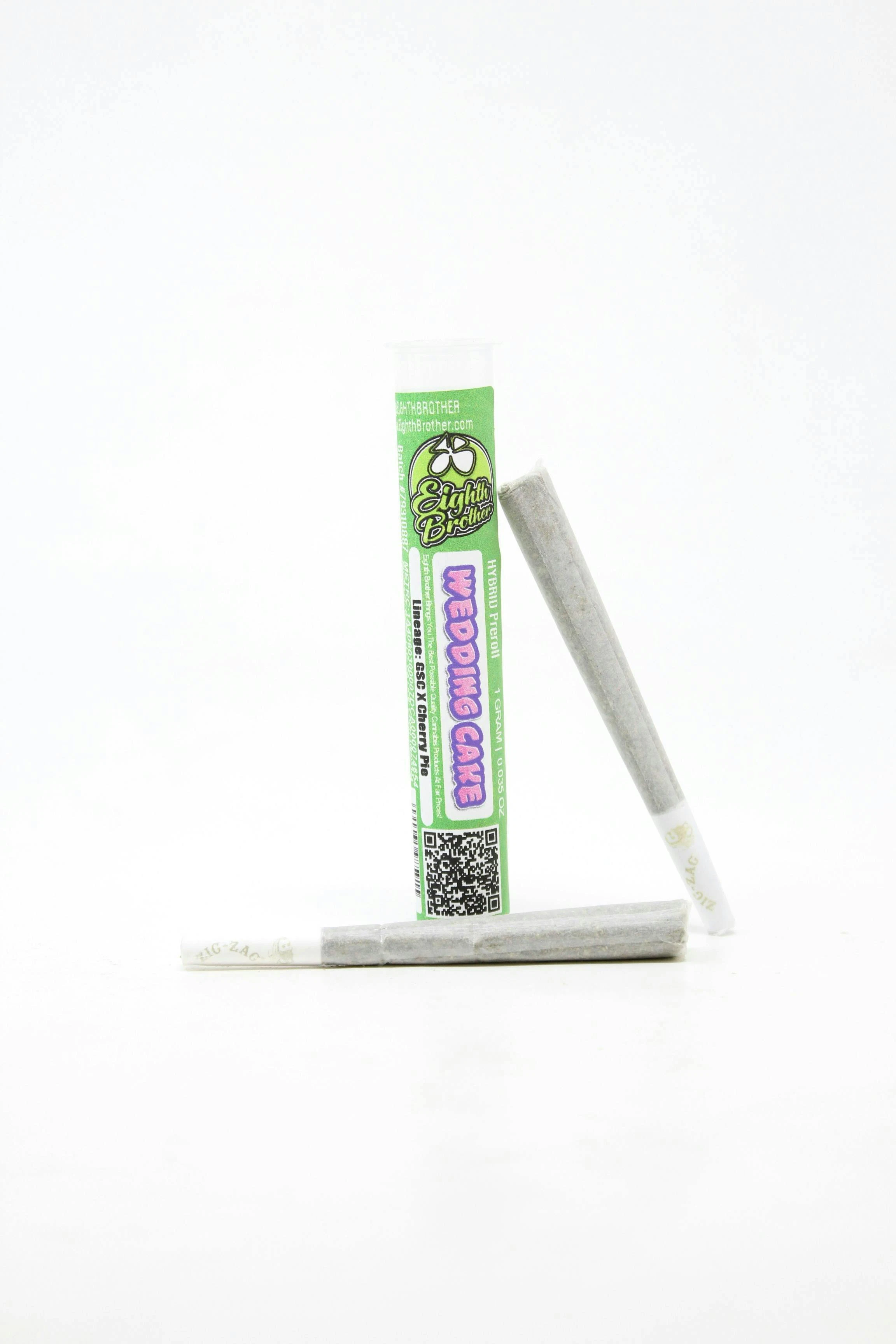 Eighth Brother - Wedding Cake - 1g Pre roll (Eight Brother) Main Image
