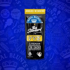 Royal Blunts - Royal X The Standard CO VVZ 1 gram 2 pack blunt