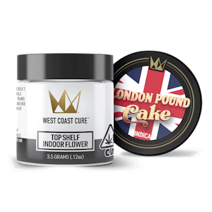 WEST COAST CURE - WCC | Flower | Top Shelf Indoor | London Pound Cake | 3.5g