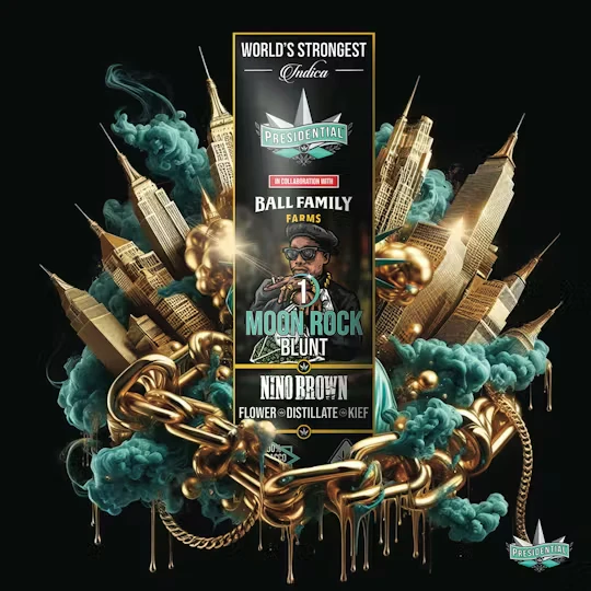 Presidential - Presidential x Ball Family Farm Infused Blunt 1.5g Nino Brown Main Image