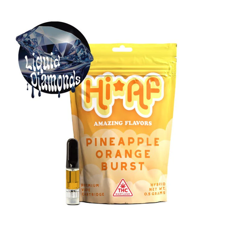 Hi*AF - Hi*AF | 1g Vape Cartridge | Pineapple Orange Burst Main Image