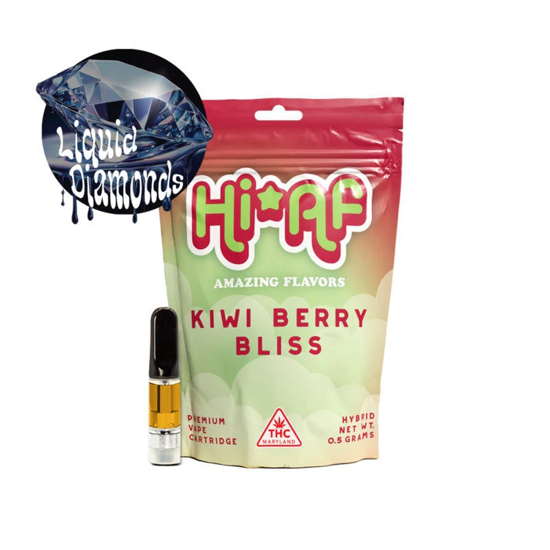 Hi*AF - Hi*AF | 1g Vape Cartridge | Kiwi Berry Bliss Main Image