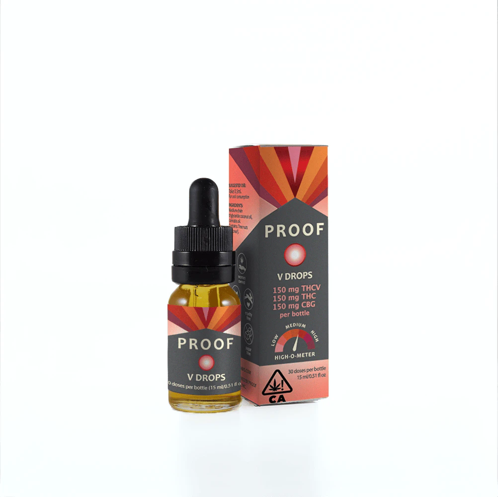 Proof - PROOF | THCV DROPS 1:1:1 THC/CBG/THCV | TINCTURE | 15ML Main Image