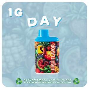 HIGH FLAVOR - High Flavor - 1G - Disposable -Strawberry Watermelon Punch