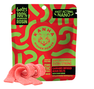 KANHA - [KANHA] Live Rosin Belts - 100mg - Cherry Limeade (S)