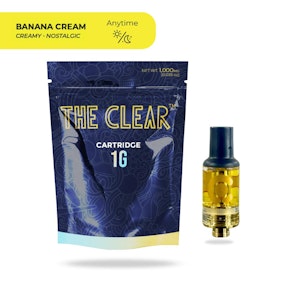 THE CLEAR - Banana Cream 1g Cartridge