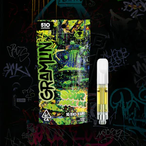 Gramlin - Sour Apple Pie - 1g 510 Vape Cartridge (Gramlin)