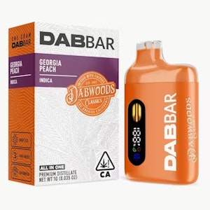 Dabwoods - Next Day - Georgia Peach - Distillate All in One (1g)