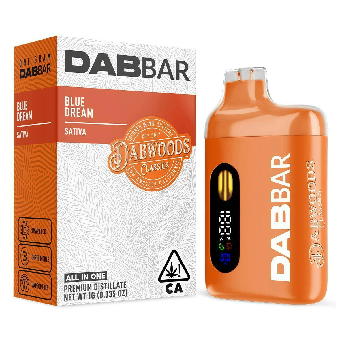 Dabwoods - Dabwoods - Blue Dream DabBar - AIO - 1g Main Image