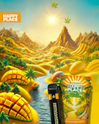 Happy Place | Banana Mango | All-In-One Vape | 2g