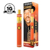 Peach Ice -T (H) 86.67% THC| Dime Industries | Collaborations 1g AIO