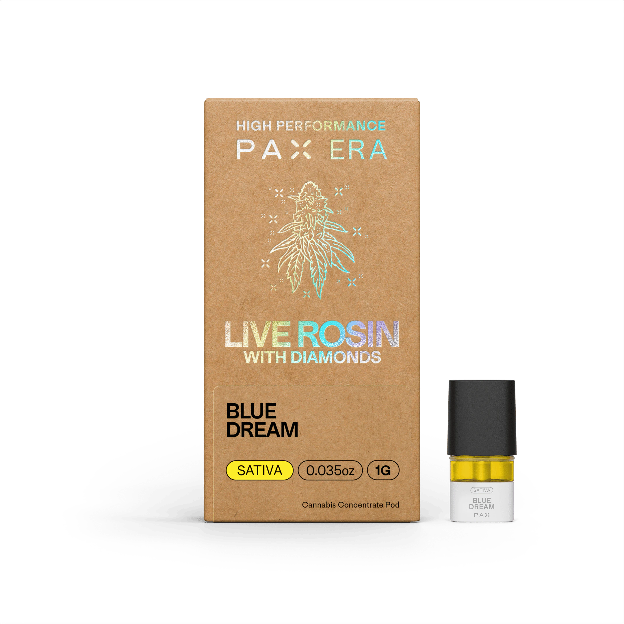 PAX - PAX | Blue Dream | Live Rosin with Diamonds POD | 1G Main Image