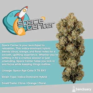 Sanctuary - Space Center Flower - 3.5g - SAN