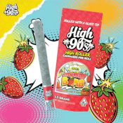 High 90's - Strawberry Bomb 29% 1.5g High Roller Pre-Roll